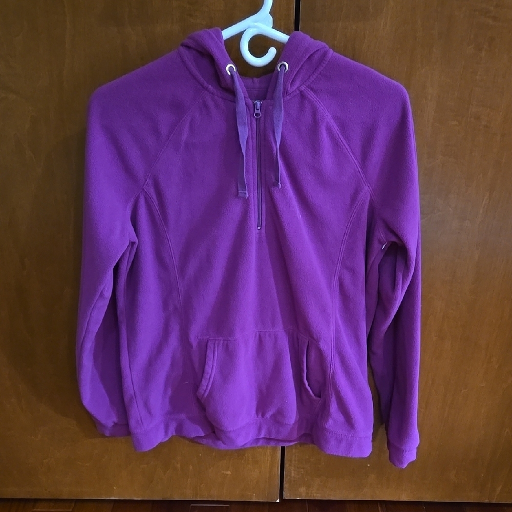Women's Fleece Purple Hoodie Sweater